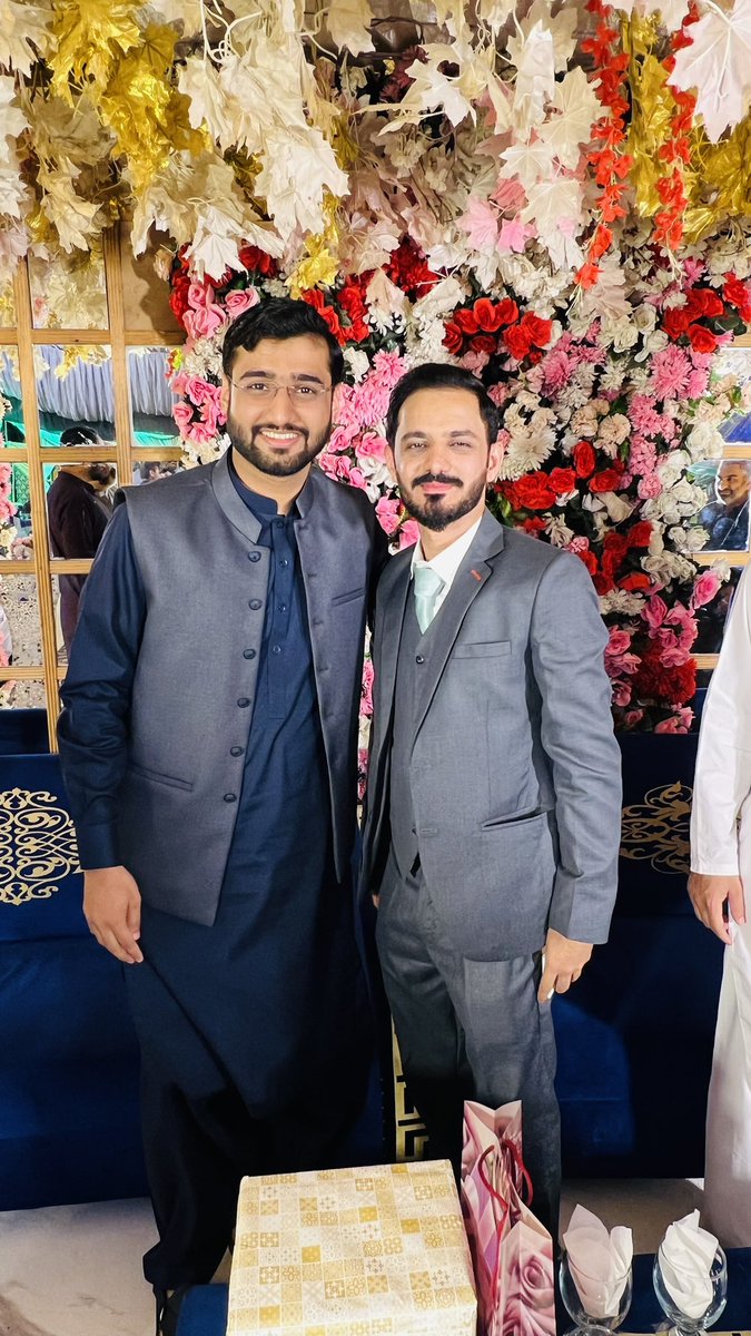 Bro. @SaadMaqsud i wish you lots of happiness on the wedding day and may you have good luck, tons of love and a bright future ahead. ❤️
#congratulations