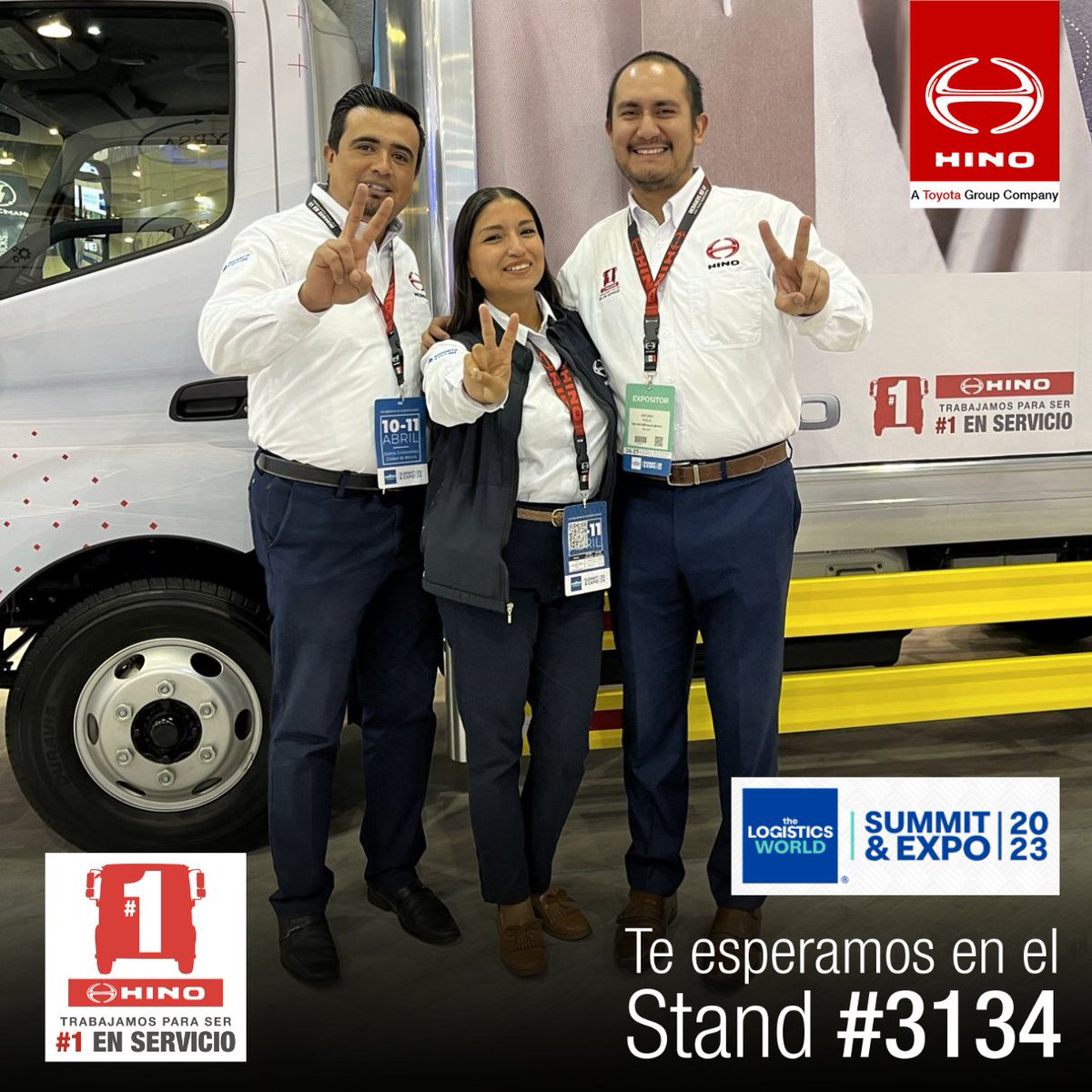 HinoMX_Oficial's tweet photo. ¡Ya estamos en el Día 2 de @thelogisticswd | SUMMIT & EXPO! 🚛🎉
🔵Aún estás a tiempo de sumarte a este gran evento y visitarnos en el Stand #3134
¡Te esperamos! 🥳
#TLWEXPO2023
#MundoTLW
#CreceConTLW
#HinoMéxico https://t.co/2qFf0DwHBM