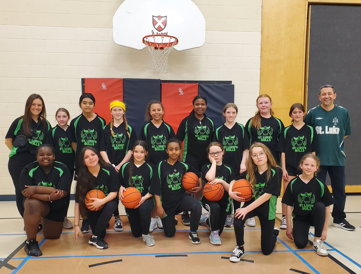 Congratulations to the @StLukeNepean Bulls Girls' Basketball Team who displayed tremendous athleticism,  spirit and team play at today's  @OttCatholicSB tournament! #MovementIsMedicine  #HealthyLiving  #ocsbBeWell