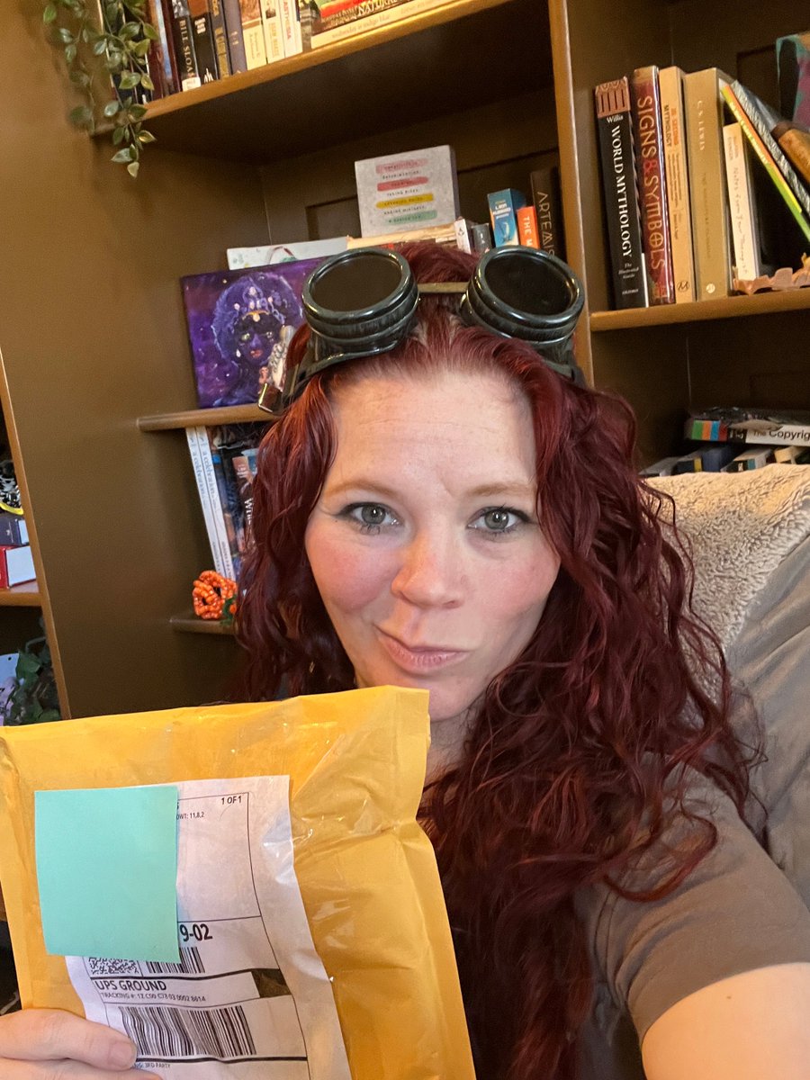 Just shipping out my kickstarter fulfillment. You know. #author stuff.
@EightMoonsPub 

#WritingCommunity #rogueroyals #steampunk #AuthorsOfTwitter