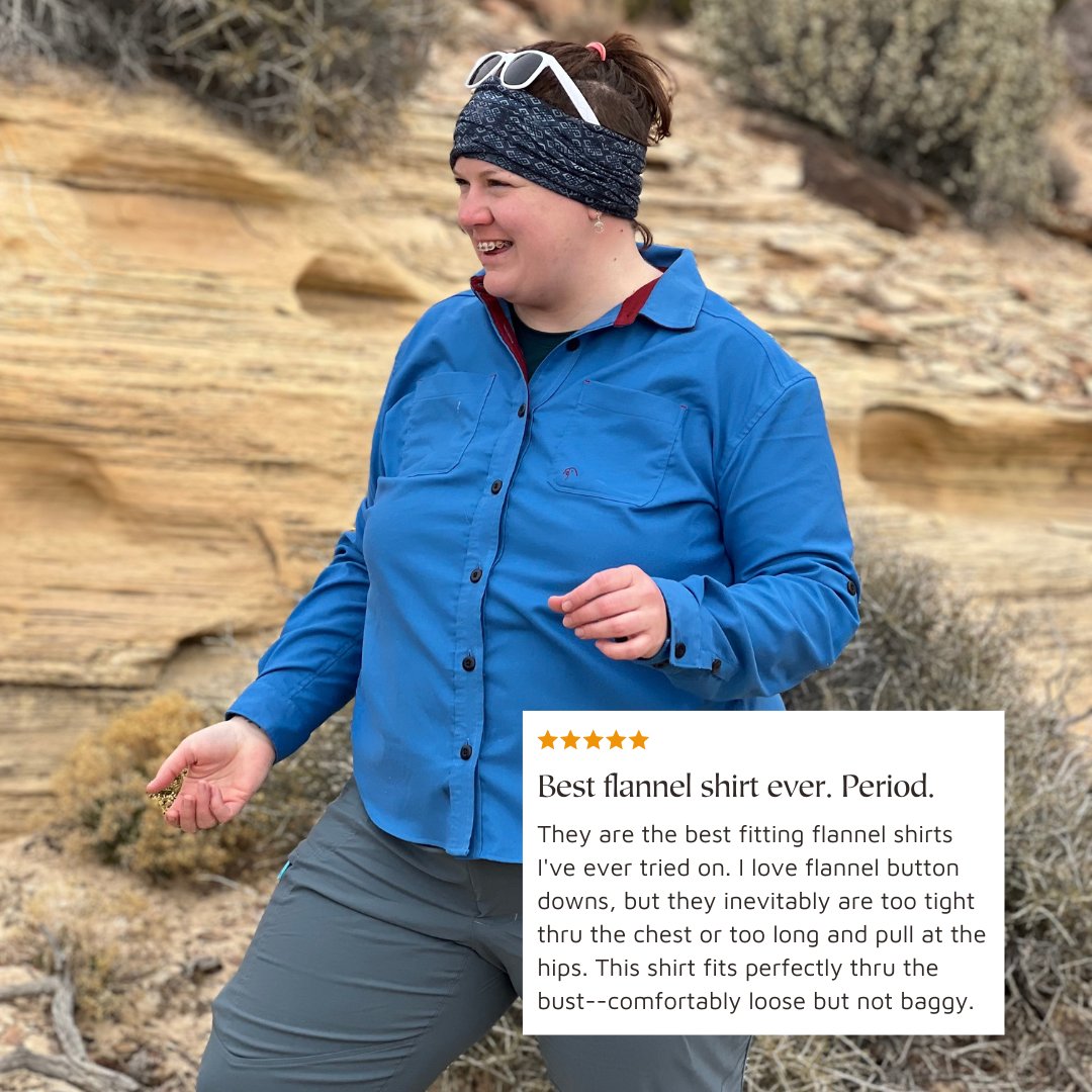 It's time for some Bristlecone Flannel love!

Buttery soft, designed specifically for our incredible bodies, and just the best layer for cooler temperatures, yes even as spring turns into summer 🙌🏽 

Two fits, three colors, available in sizes 1-5. 🎉

#apBristleconeFlannel