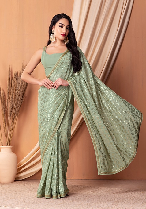 IndiMeera's tweet photo. IndiMeera : Pastel Green Matte Sequin Embroidered Saree Set With Blouse

Website Link - https://t.co/AtXAtFcA3K
#buysareeonline #pastelgreensaree #partywearsaree #fancysaree #shopping #sequinsaree #designersaree #festivewearsaree #sareelover #sareefashion #mattesequinsaree https://t.co/MEsPiwvCxN