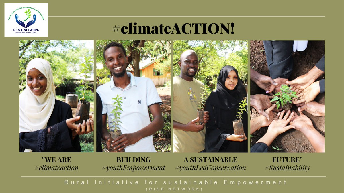 Climate action Now! 

Empowering youths to take action on climate change not only protects the environment, but also creates economic opportunities for future generations. 

Let's work together towards a sustainable future✊ #YouthClimateAction #EnvironmentalConservation #unsdg