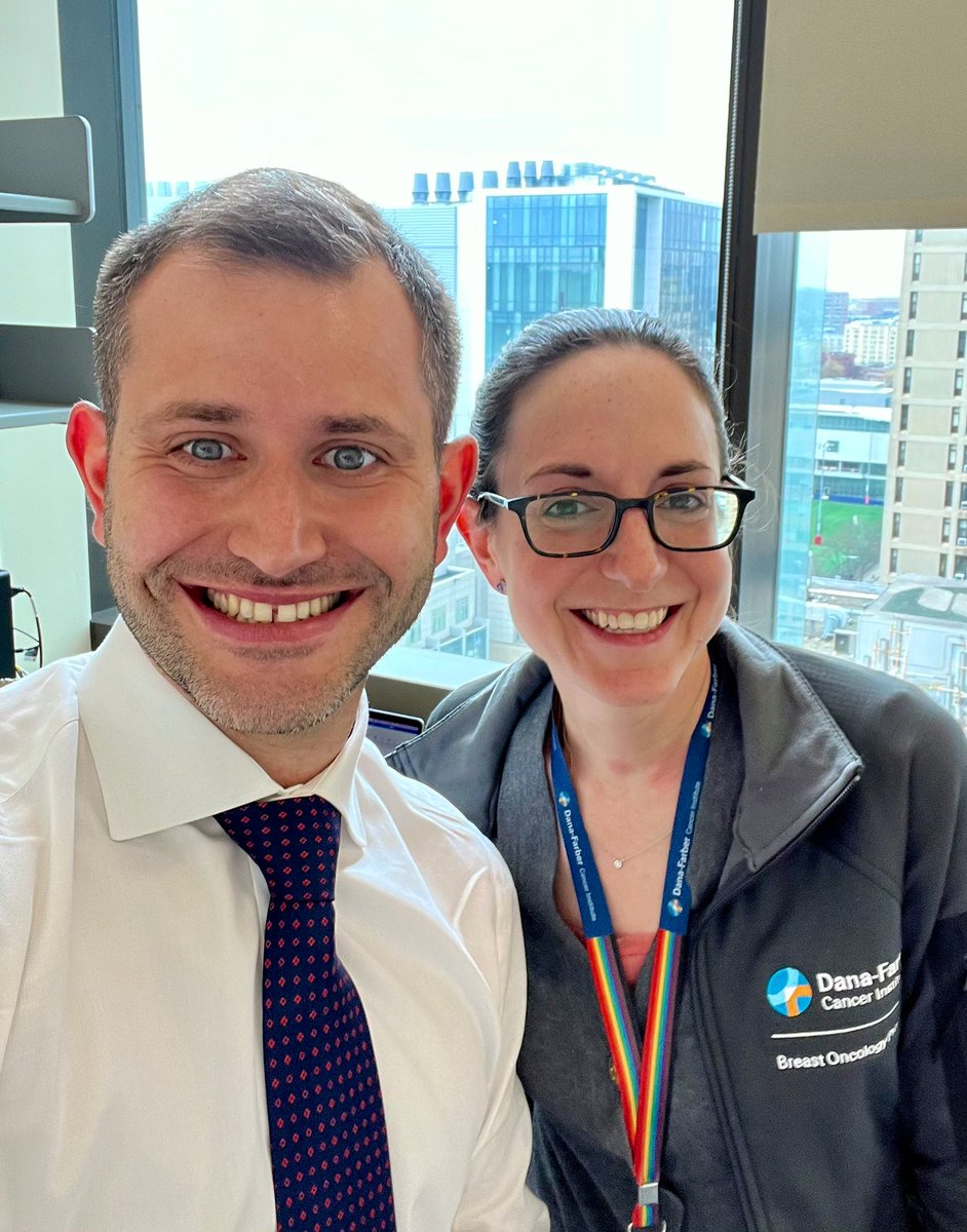 Plus- we finally got the awesome <a href="/adawaksmd/">Ada Waks</a> on #MedTwitter! Make sure to follow her for updates on the stellar research work she’s conducting at <a href="/DFCI_BreastOnc/">Dana-Farber’s Breast Oncology Center</a>! #bcsm