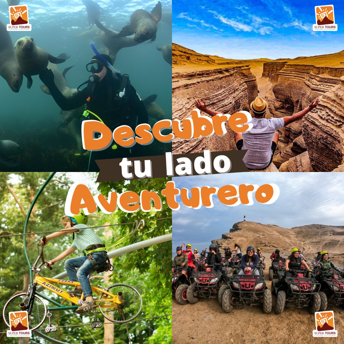 SuperToursPeru's tweet photo. ¿Estás buscando un plan para el fin de semana largo por el día del trabajador?👀
Entérate de nuestros paquetes, celebra y viaja en este fin de semana largo ☀️
#Disfruta #consupertours #diadeltrabajador #descubretuladoaventurero https://t.co/fFBT8x0njB