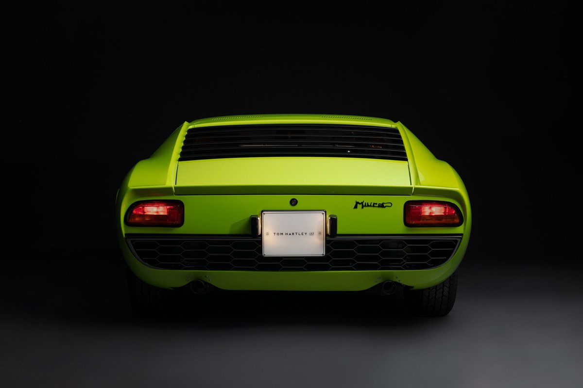 TomHartleyjnr's tweet photo. Simply perfect in every way and now following completion of its world-class restoration, it’s offered for sale!
#RestoredByModelExperts #ItalianArtisans #VerdeMiura #Lamborghini #THJ #OnlyTheBestCars https://t.co/k9ZehoS4At