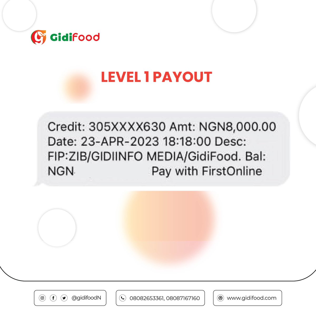 GidiFoodN's tweet photo. We’re committed to pleasing and fulfilling every promises to our esteemed customers. 

When we mean promises, not one of them will not be fulfilled. So don’t keep this mouth watering opportunities to your self. 

Tell a friend to inform another.  #GidiFood #Gidi #Food #Thursday https://t.co/swdYY2sZuV