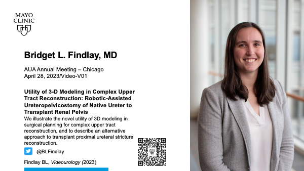 Mayo Clinic Urology (@mayourology) on Twitter photo Don't miss Bridget Findlay MD <a href="/BlFindlay/">Bridget Lang Findlay, MD</a> tomorrow at 7am @ #AUA23!
<a href="/AmerUrological/">Amer. Urol. Assn.</a> #Uro Don't miss Bridget Findlay MD <a href="/BlFindlay/">Bridget Lang Findlay, MD</a> tomorrow at 7am @ #AUA23!
<a href="/AmerUrological/">Amer. Urol. Assn.</a> #Uro