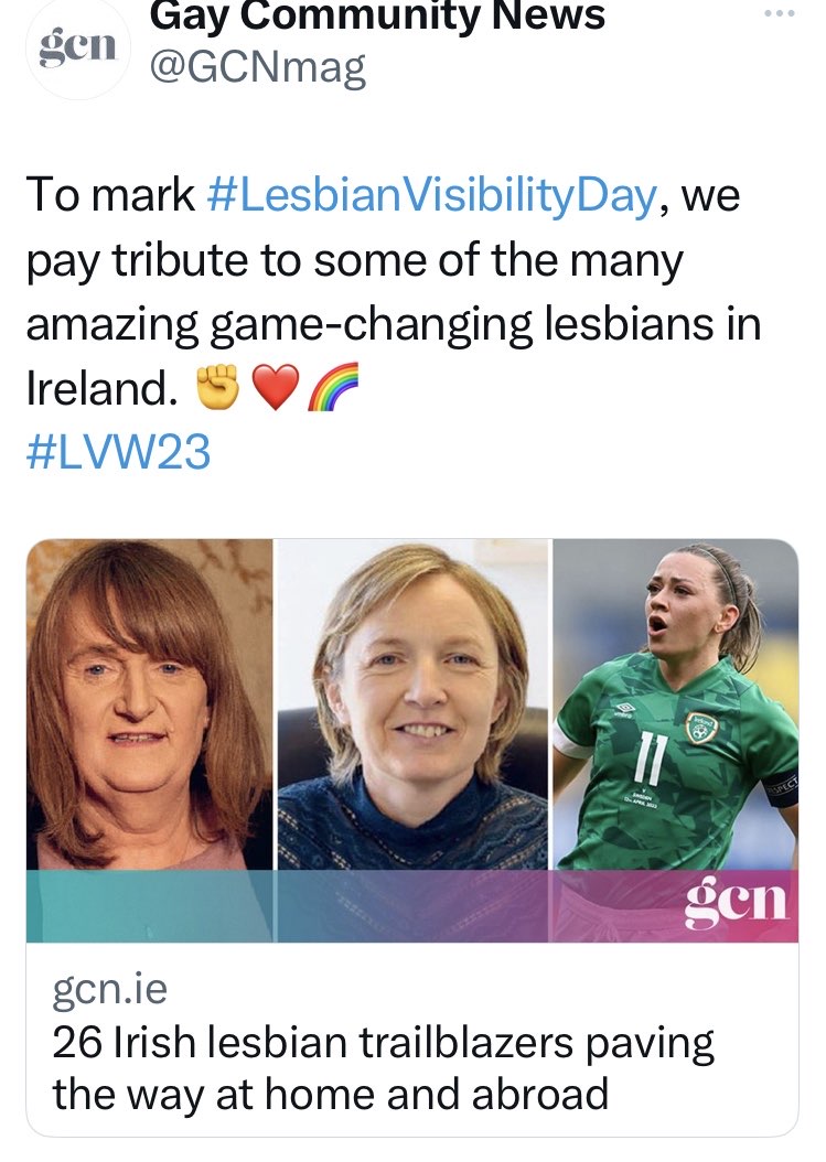 Can someone explain to me how a father of 3 Sarah Phylips (on the left) a 'lesbian'. Game-changing indeed.
#LesbianErasure 
#LVW23 #LesbianVisibilityWeek 
#TheLesbianProject
#TransHomophobia