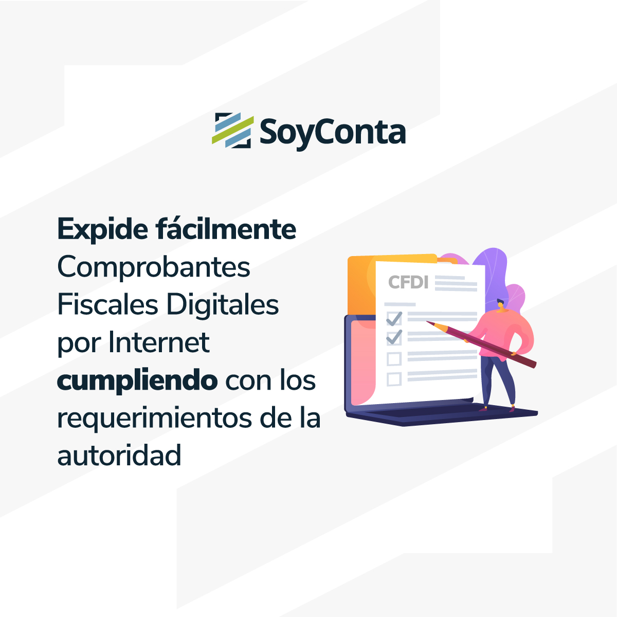 soy_conta's tweet photo. La facturación electrónica se volvió una obligación para los contribuyentes en México desde el 2014, quienes tuvieron que adoptar el uso del #CFDI, ahora en su versión 4.0
Hazlo de la manera más sencilla con programas como #AspelFacuture https://t.co/Vascl0LW82 https://t.co/T1NhKlEWzK
