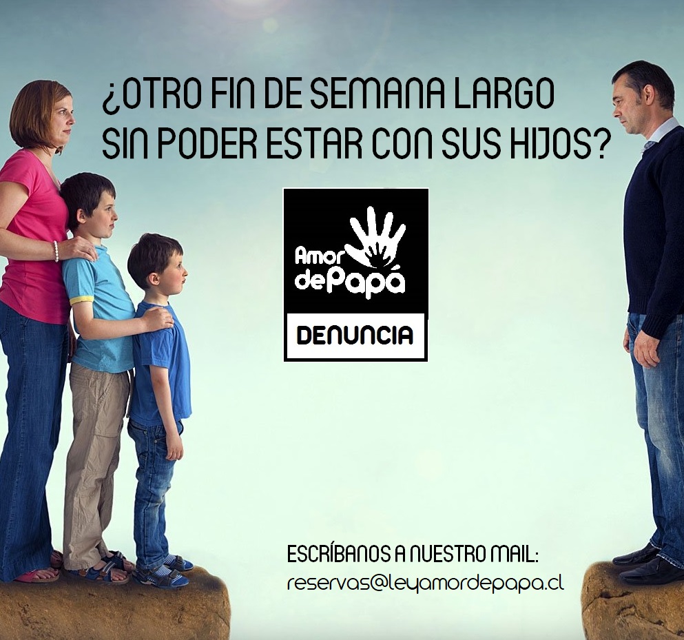 AmordePapa's tweet photo. NO PERMITA QUE LO SIGAN DESVINCULANDO DE QUIENES MÁS QUIERE. ACCIONE CORRECTAMENTE AHORA.

Le recordamos:
CAPACITACIÓN/ASESORÍA/ORIENTACIÓN ESPECIALIZADA Y PERSONALIZADA ONLINE en #LEYAMORDEPAPÁ

INFÓRMESE e INSCRÍBASE escribiendo a reservas@leyamordepapa.cl

¡VAMOS CON TODO! https://t.co/0IPLRDobEO