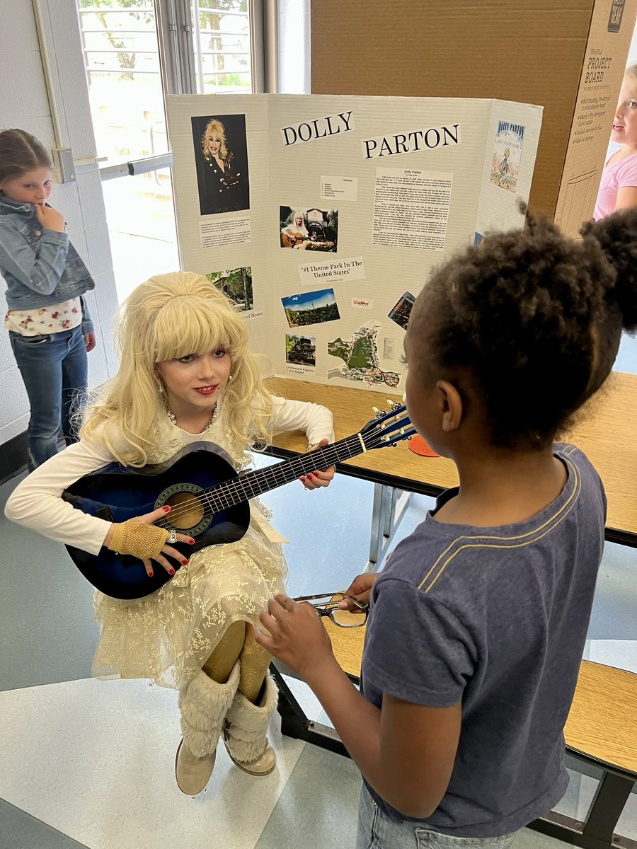 DMPrincipalGCSC's tweet image. Our 5th grade students presented their Wax Museum today!