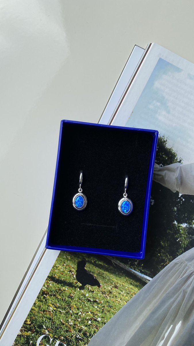 ValentJewels's tweet photo. Mavi Opal Küpe 💙
925 ayar gümüştür.
#doğaltaş #mavi #opal 
https://t.co/TECudsJVSr https://t.co/Pm5ysxG8Sm