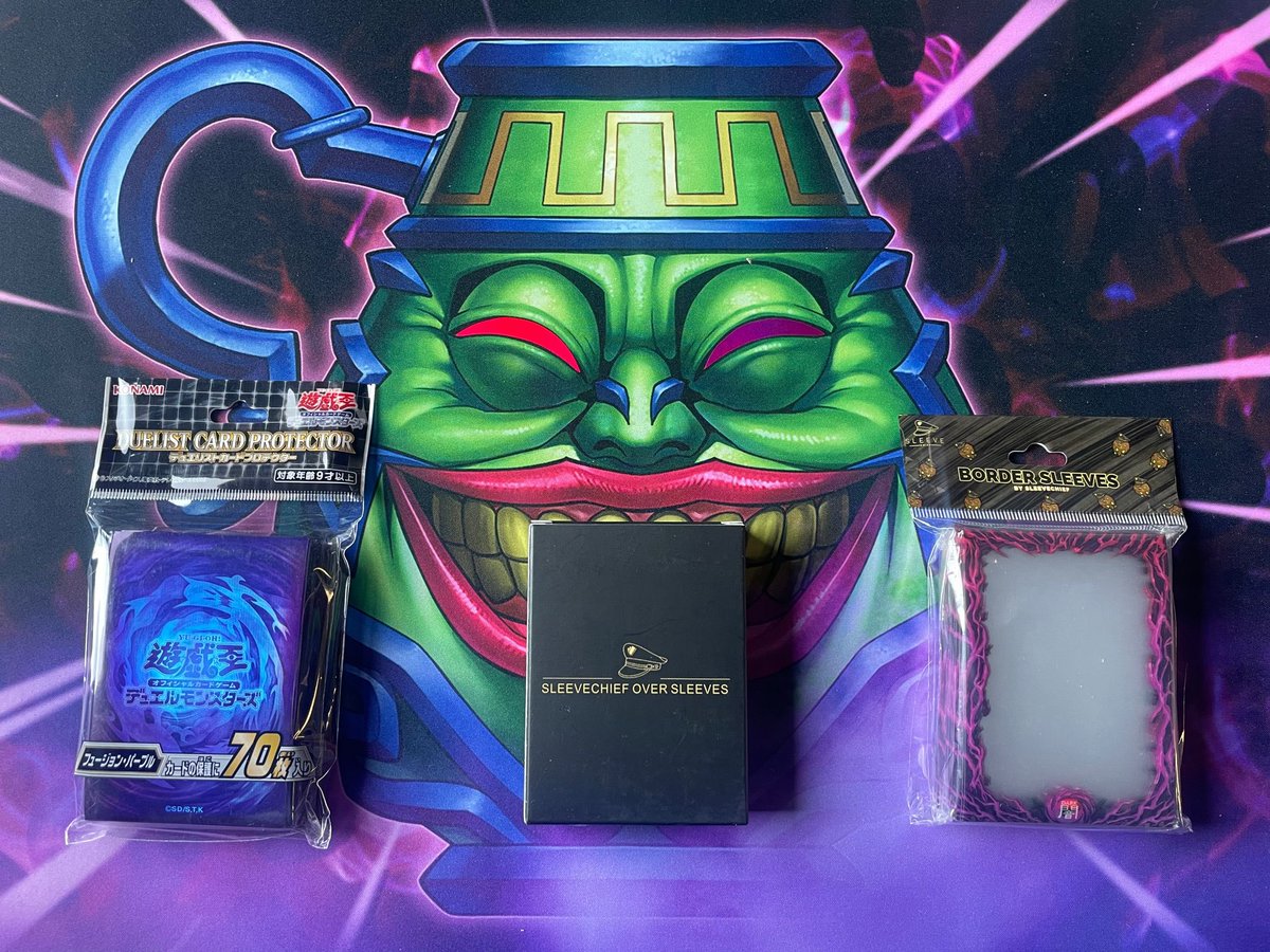 pakofficialtcg's tweet image. Like, follow and retweet this for a chance to win all of the following products below! 

@TheSleeveChief must also be following sleeve chief to win! Winner chosen this Saturday live on stream. Also….go check out their website since they just released some nice oversleeves and…