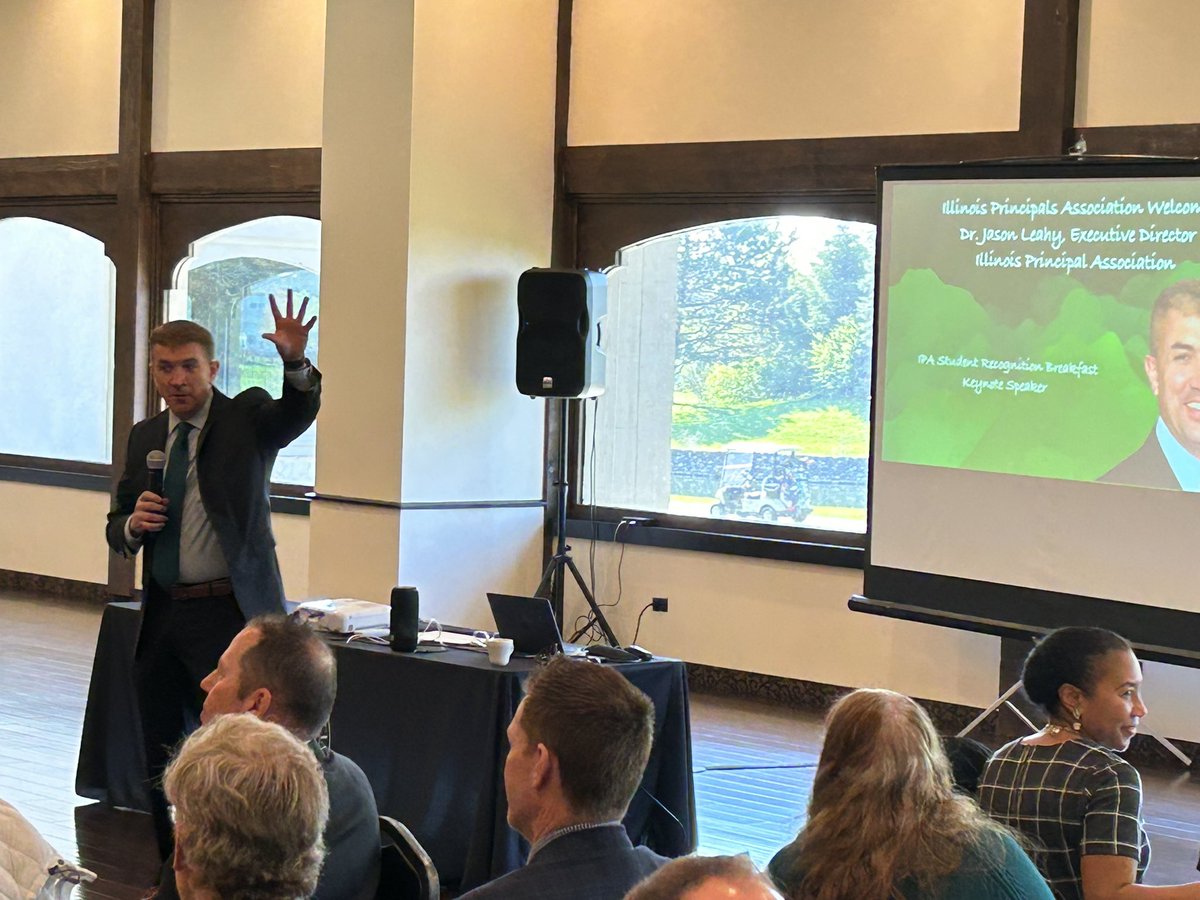 Another wonderful morning celebrating amazing students in Lake County at the <a href="/IPALake/">IPA Lake</a> Student Recognition Breakfast.  A special thank you to Dr. Leahy <a href="/IPA_Jason/">Dr. Jason Leahy</a> for your keynote! Thank you Dr. West <a href="/law281/">Dr. Lisa West</a> for all of your planning! <a href="/ilprincipals/">Illinois Principals Association</a>