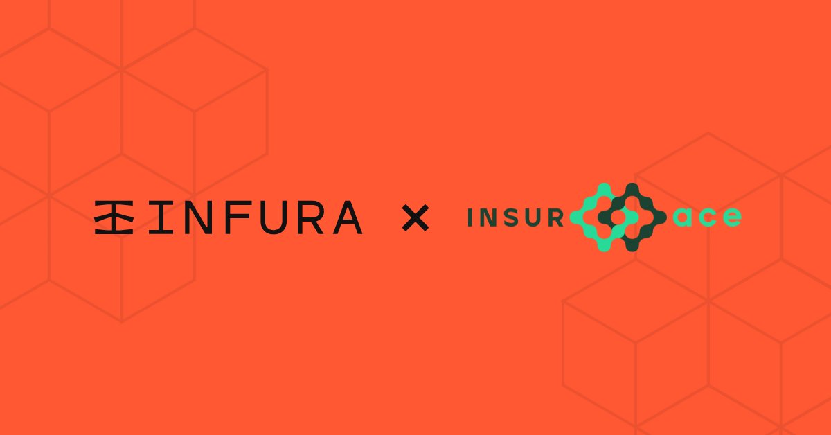 infura_io's tweet photo. 🤝 DeFi solution @InsurAce_io used Infura to get to market faster &amp; scale.

As a decentralized global risk cover protocol, InsurAce protects digital assets against risks such as hacking, smart contract bugs, and stablecoin de-pegging. 🧵 https://t.co/1AfJjTXeIo
