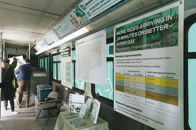 DDOT Reimagined pop-up alert: DDOT's Mobile Outreach Center is expected to be at the State Fair Transit Center tomorrow, Friday, and at Woodward and Larned Monday, May 1, both days 2-5 p.m. Get on the bus, learn about our plan, and provide feedback. Info: detroitmi.gov/departments/de…