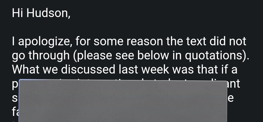 I thought my coworker was being passive aggressive and mad that I asked for clarification about something, but he just forgot to include the actual info 😭😭😭