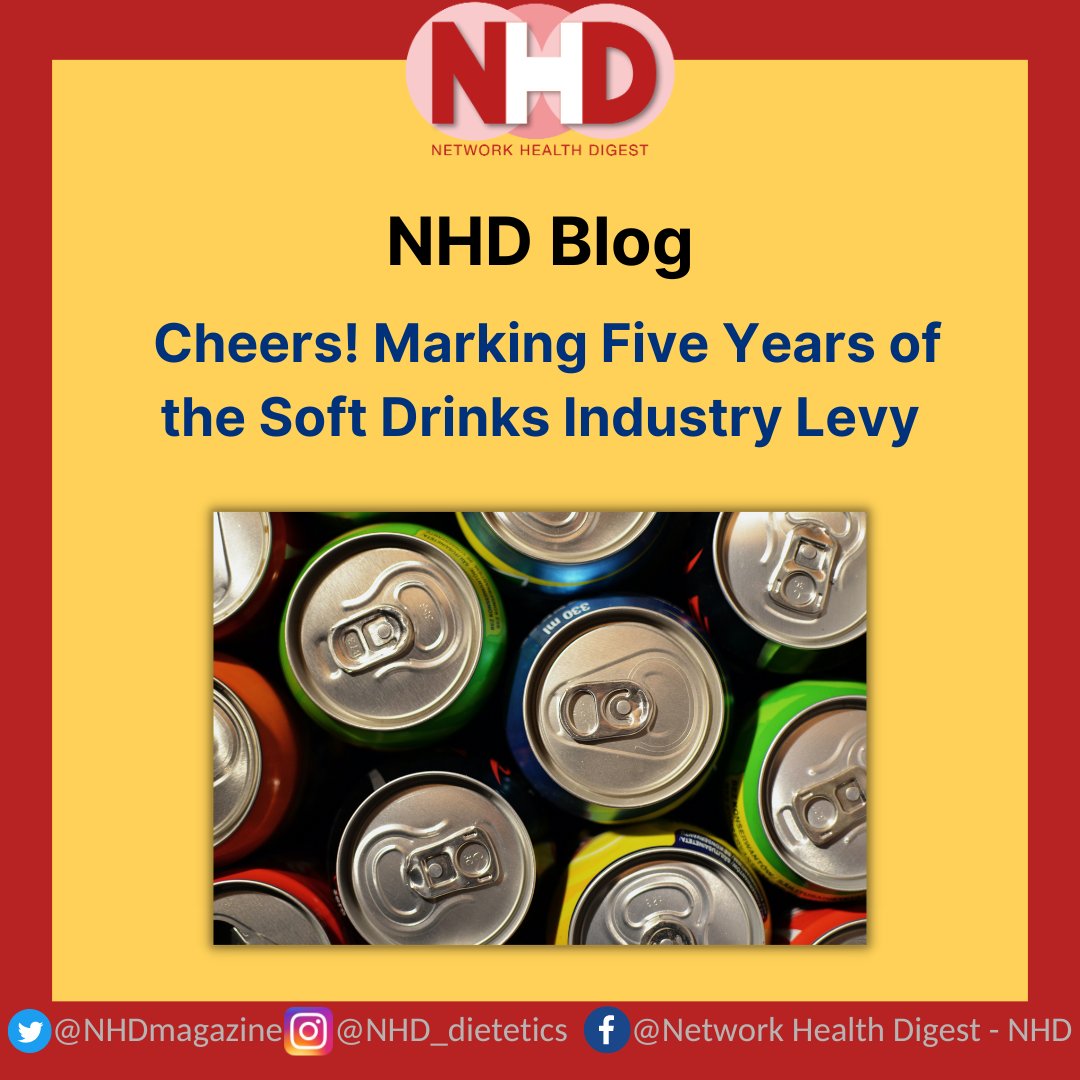 📰NHD Latest Blog 📰 In the latest NHD blog Beth Molly Bradshaw, ANutr, explores some of the evidence to show just how successful and important the UK sugar tax has been in the five years since its introduction. @BMBradshaw95 @food_active