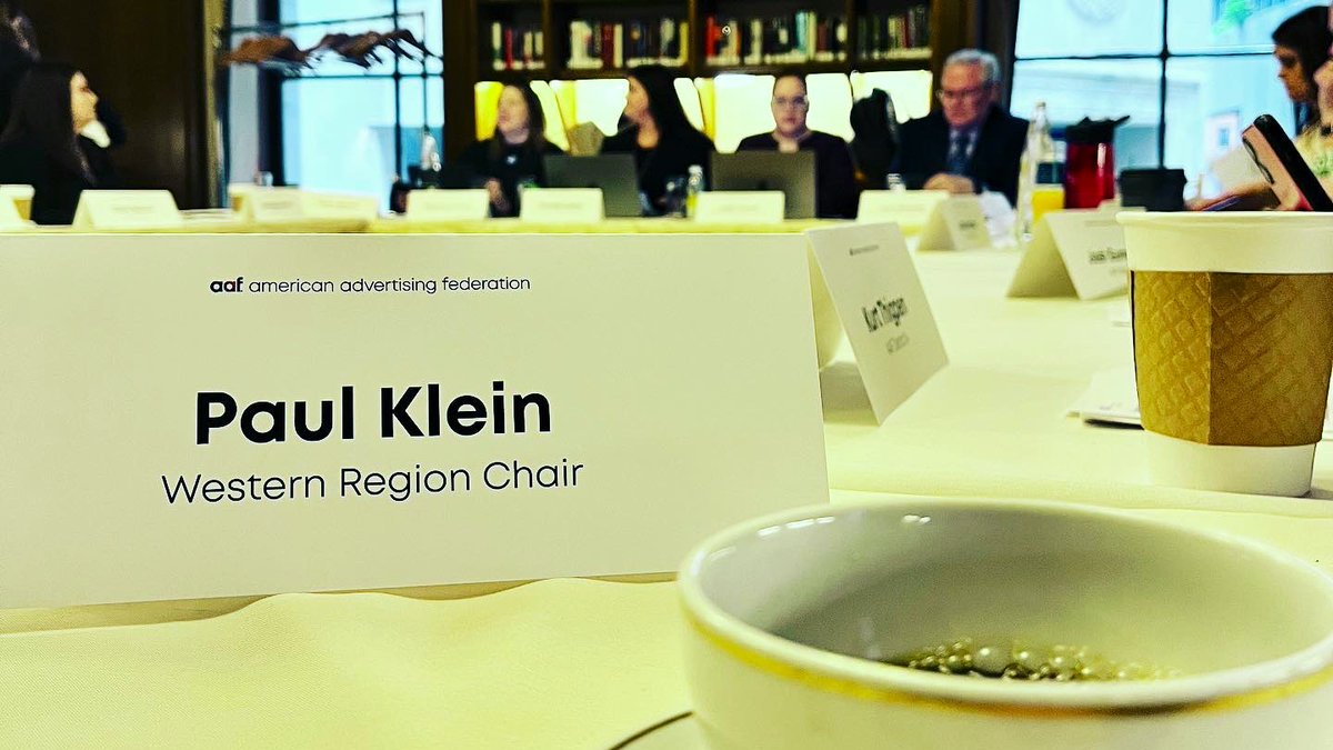 PaulKlein_'s tweet image. Quick trip to NYC for @AAFNational board meetings. Congratulations to new board members Chris Beresford-Hill, Tim Braz, @SethMatlins, @laurelrossi2, Robert Wheeler, &amp;amp; #adnetzero, and to @Unilever @unileverusa for being inducted into the Advertising Hall of Fame. #AHOF2023