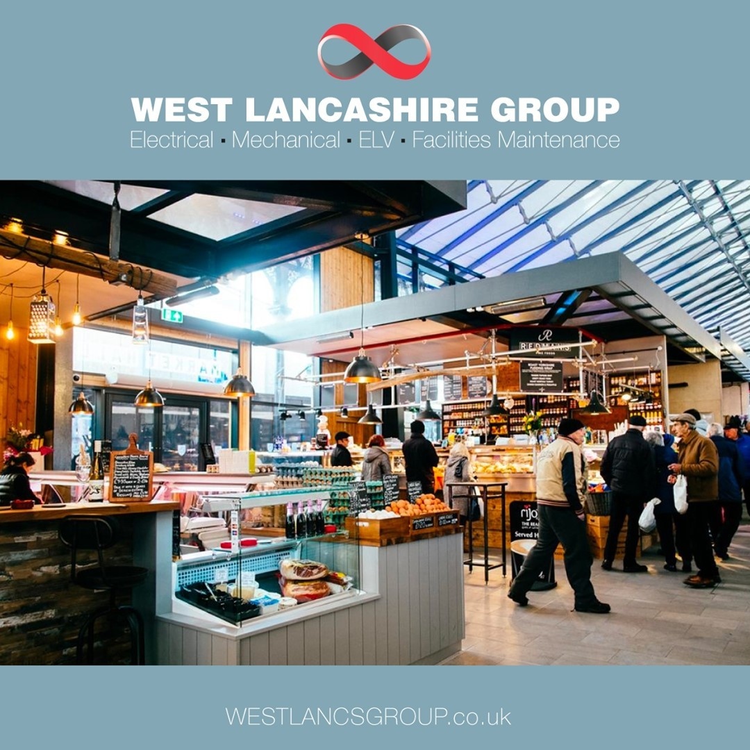 This is Preston Markets, where we completed the installation works to provide low voltage supply upgrades to the sites and shop units, new lighting and feature DMX lighting, static inverter emergency lighting, fire and security systems, and a public address system.
⁠