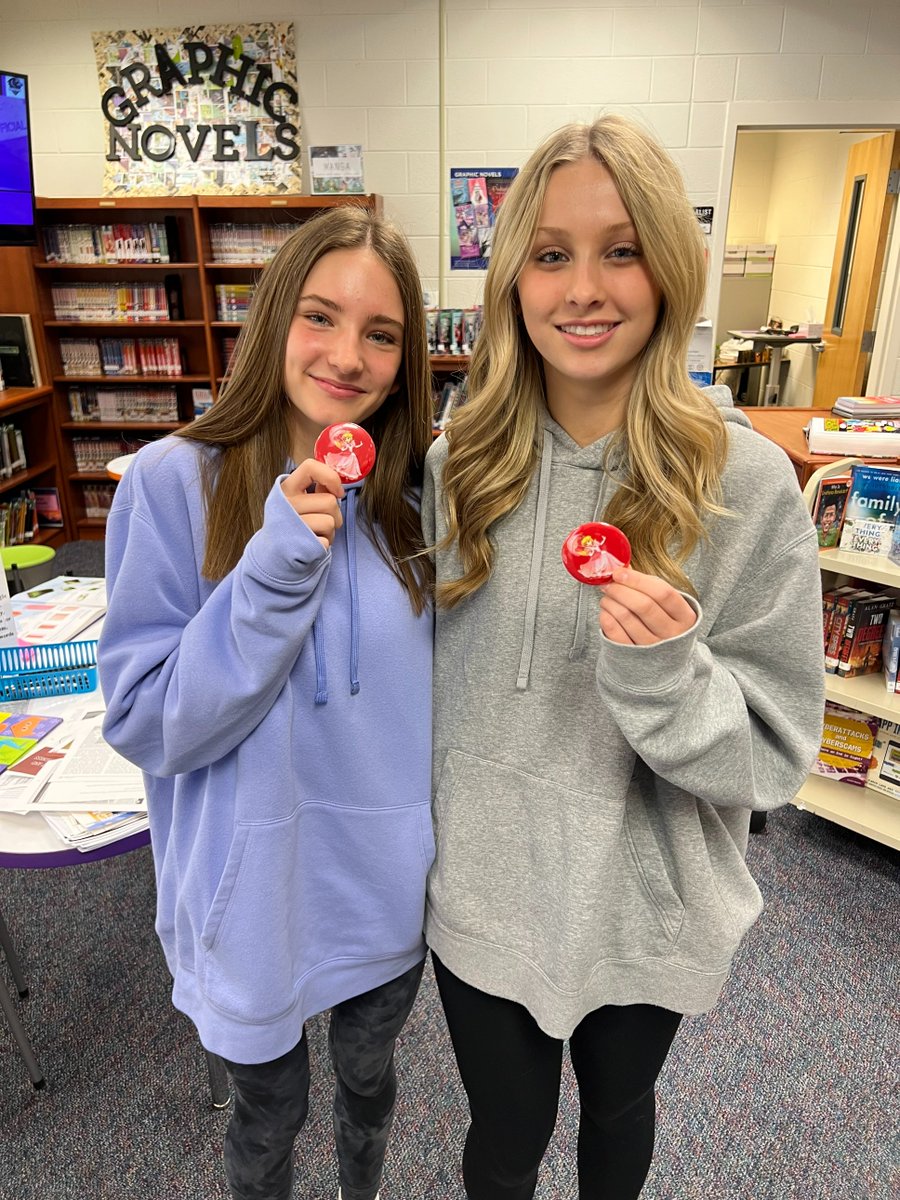 RBMSLibrary's tweet photo. Thank you, @LoudounLibrary Cascade's teen library team, for visiting @RBMS_Official and telling us about your Spring programs. We had a blast! https://t.co/3lGX0NZaxJ