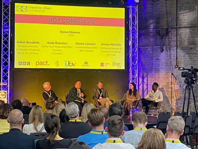 nescreen_'s tweet photo. A brilliant two days for the North East Screen industry. The @CCConventionUK successfully brought together an amazing collection of broadcasters, production companies, content makers and talent to discuss the future of the UK industry. #NESIP #NEopportunities #StrongerTogether https://t.co/9IKENy53iX