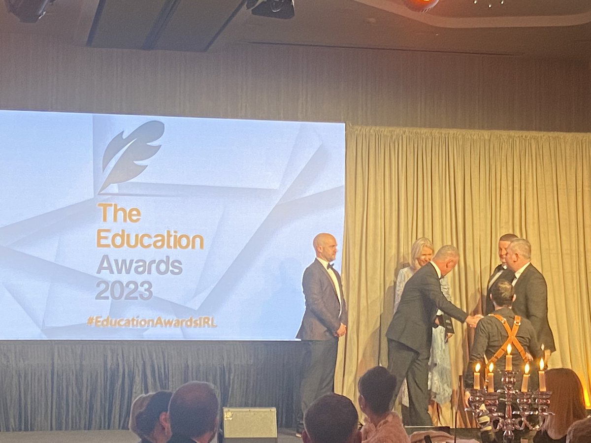 caroleoleary's tweet photo. Congrats to @noelgmurray and team for their big win at #educationawards tonight
.. a great initiative between @MTU_ie and Cork prison https://t.co/C81BfClMSt