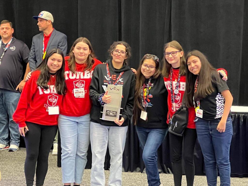 Congratulations YWLA team Turbo!  Judges award winners at VEX Worlds! <a href="/YsletaISD/">Ysleta ISD</a> <a href="/YsletaISDCTE/">Ysleta ISD CTE</a>