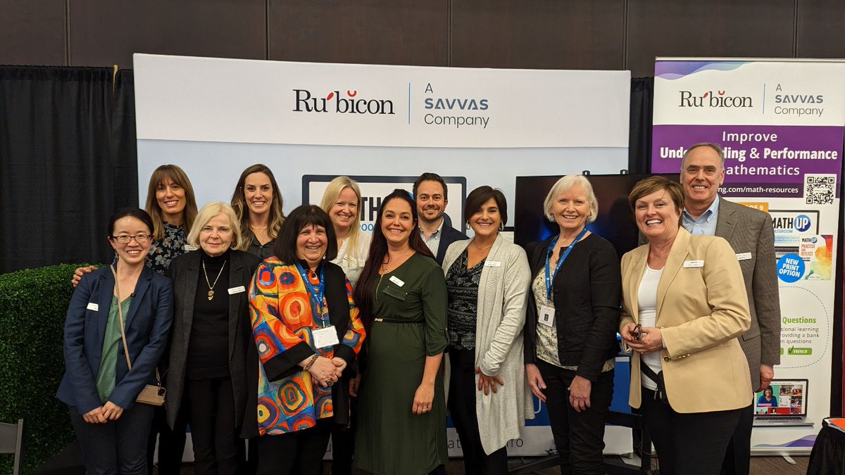 rubiconpubs's tweet image. Day 1 at @OAMElearns has been exciting! Don&apos;t miss the chance to say hello to @marian_small  at our booth #8-#15. #matheducation #teachingconference #OAME2023