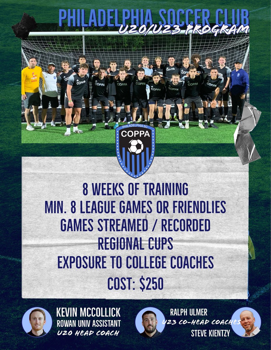 Philadelphia Soccer Club tweet media