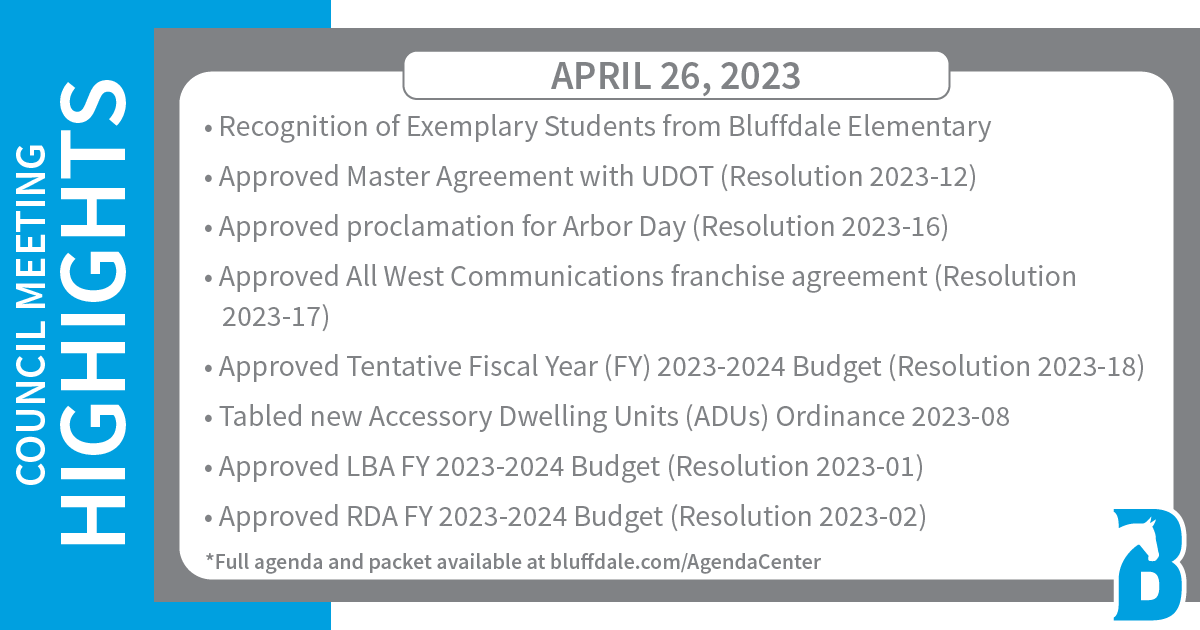 Bluffdale City tweet media