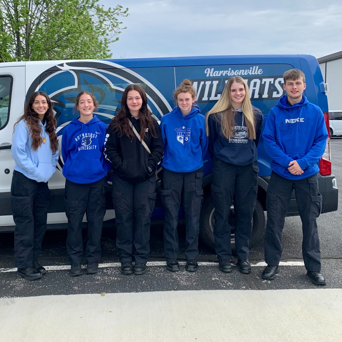 Today, CJ/CSI seniors Bre Layton, Alexis Borum, Prudence Jackson, Elizabeth Lundeen, Kendra Riggs, and Dominyc Berry are taking their IRC test in Missouri Law Enforcement Skills/Knowledge in Jefferson City. We are SO PROUD and good luck!! #TrainedSkilledEmpowered #CTEworks