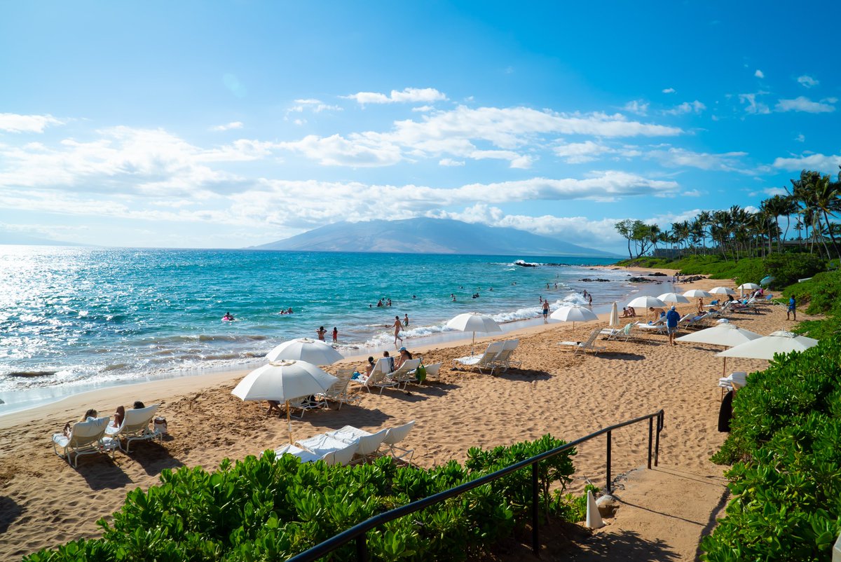 BeachViewsDaily's tweet photo. Blissful moments on Maui's sun-kissed shores. Tag someone you'd love to share this view with! #MauiBeach #TravelGoals https://t.co/dh51s7X7Di