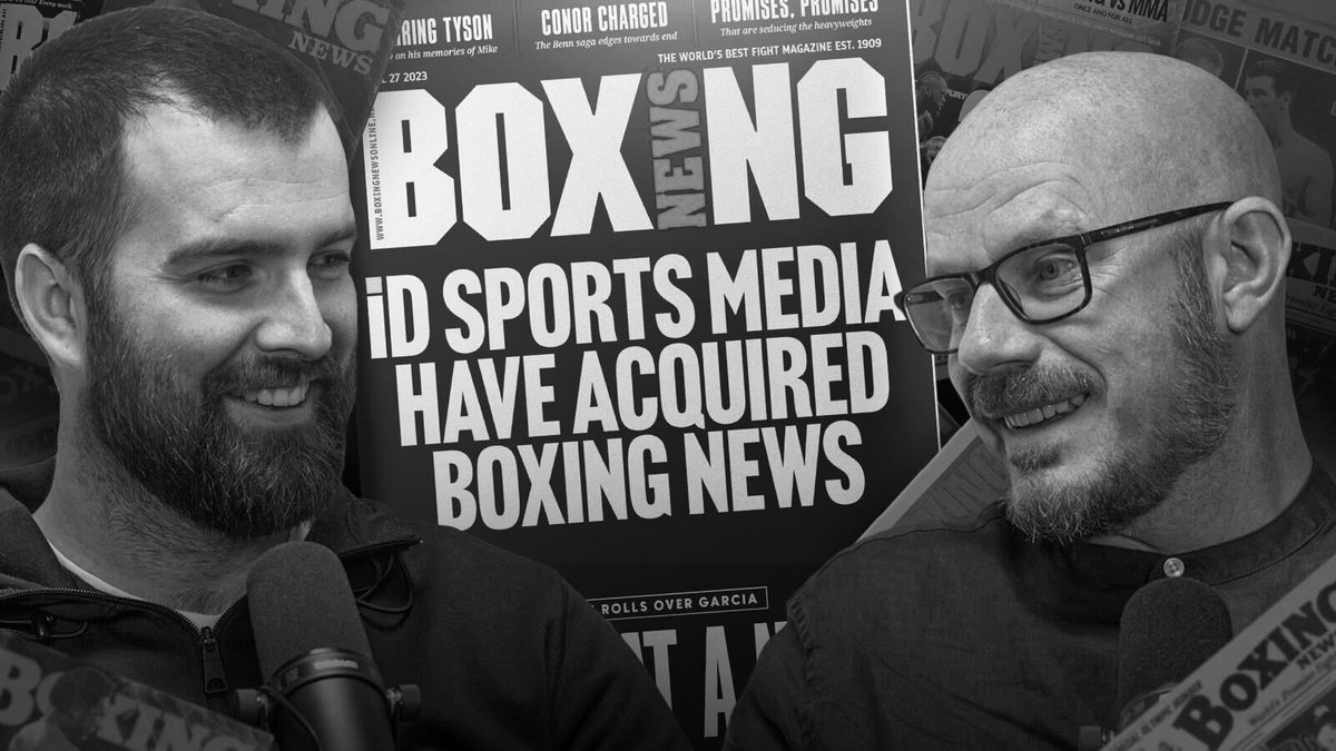 chegscott209's tweet photo. The night before the huge announcement from @BoxingNewsED / @BoxingNewsPlus, I spoke to Managing Director @RobTebbutt about the acquisition, working with Matt Christie &amp; team, and his promise to fans of the print magazine... #boxing

Huge deal for all.

🔗 https://t.co/HelHkWSNJU https://t.co/4HIjzYwocu