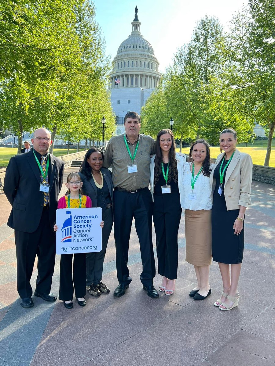 #Actiondays2023 Grateful for the opportunities to speak about the need for additional funding for pediatric cancer research funding this week! What amazing energy this group has!