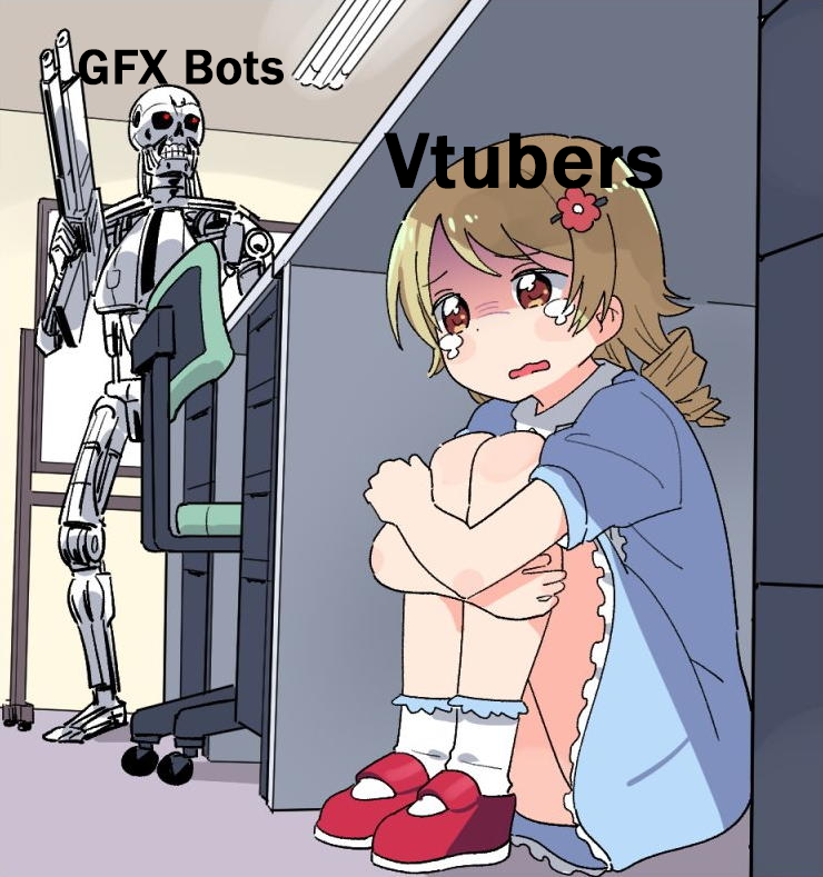 One fear. 

#Vtuber #ENVtuber #VtuberMemes #VtuberUprising