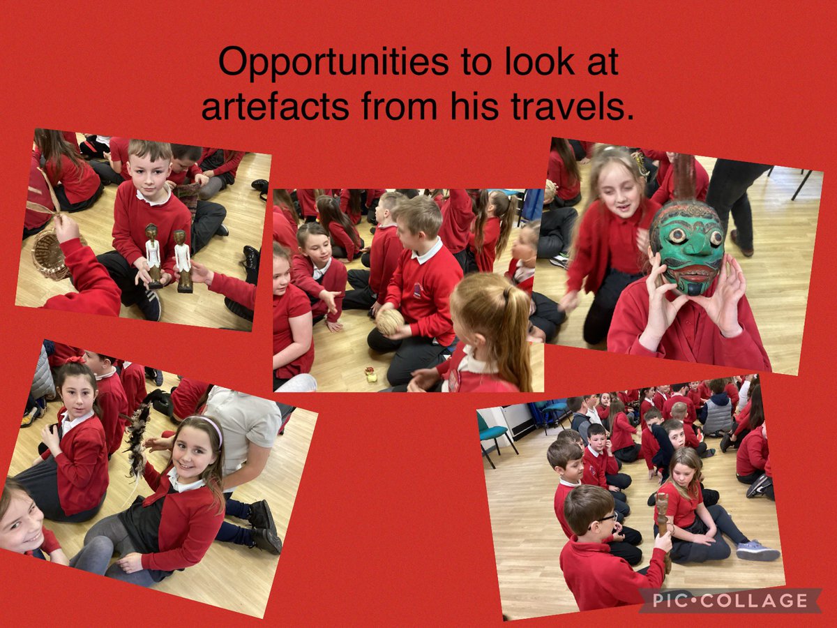 millbrookYr4's tweet photo. A fabulous morning hearing about the adventures of Will Millard ~ inspiration to be the best you. @MillbrookP @MillardWill 
Exploring artefacts collected from his various travels. https://t.co/AoAozuHbTa