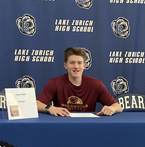 A big congratulations to Owen Peich who just committed to continue his soccer career at Eureka College! We’re proud of Owens efforts to develop his passion and ability here at Ela. He started here young and is currently on our 2005 boys elite team. Good luck Owen! Go Ela