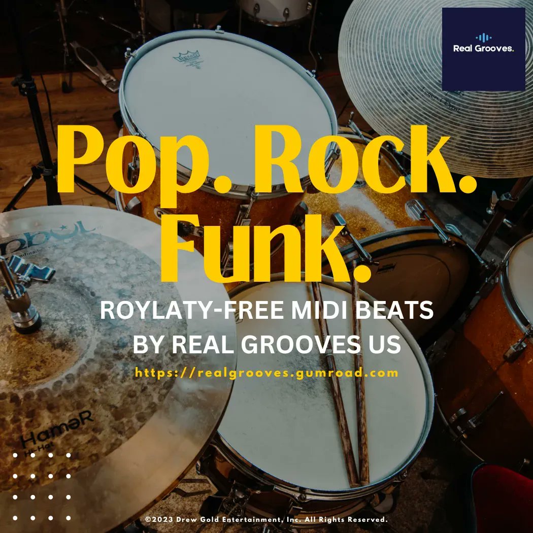 RGA_Audio's tweet photo. Make better beats with Real Grooves US #Soundware
More info:
https://t.co/6vCMkHyt6R
#soundware #midibeats #midigrooves #mididrumtracks #midi #realgrooves #musicmaker #musician #musicproduction #studiotools #midinews #groovepacks #mididrums #synched #royaltyfree https://t.co/RN40vVF9dZ
