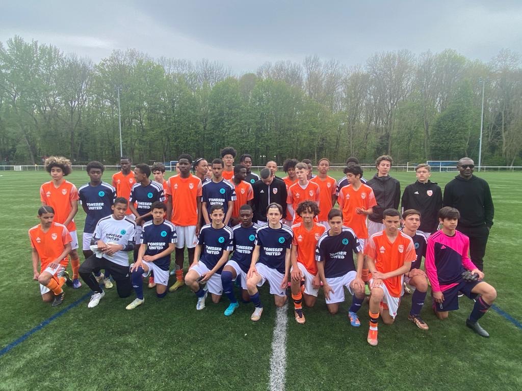 ACBB x Tonsser 🔥

Nos U15 ont disputé un match d’exhibition face à ceux de <a href="/Tonsser_fr/">Tonsser (Télécharge l’appli) ⚽️</a> au Complexe Marcel Bec ⚽️

Bel état d’esprit et bonne humeur générale 🙌

#TeamACBB⚪️🟠