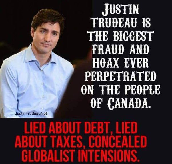 Huge Pharma & WEF puppet!!! 😡🇨🇦👎 

#TrudeauTheTraitor #TrudeauMustResign #WEFpuppet #LiberalsRuinedCanada