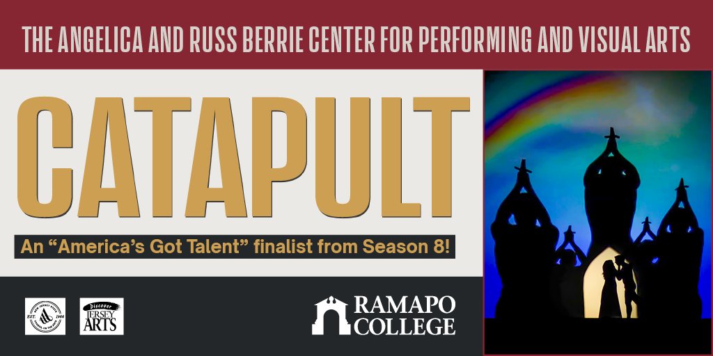 There's still time to get your tickets to see "America's Got Talent" finalist Catapult at the <a href="/BerrieCenter/">Arch Performances at RCNJ</a> on April 30 at 11 am and 3 pm. Fun for the whole family! 

Discount tickets available for #RCNJ students, faculty, and staff. ramapo.edu/berriecenter/a…