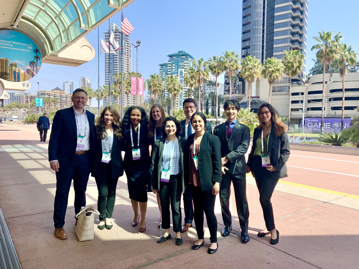 Reunited with some of the members of the <a href="/ACPIMPhysicians/">ACP</a> Council of Residents and Fellows (CFRM) today. 

So many of these leaders are fierce advocates &amp; are going to change medicine!

Come to our #ACPResFel luncheon in room 1 at Noon today and meet the council! #IM2023