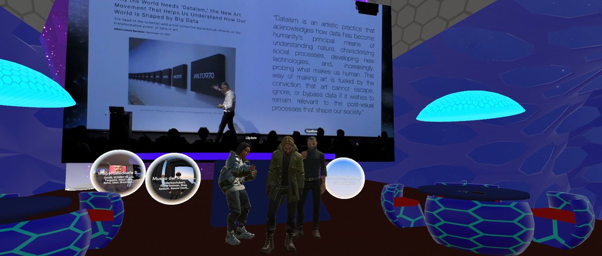BionicLombax's tweet photo. Dopo aver seguito l'intera stream del @meetcenter dal nostro bellissimo Space Holo-Bar e dal Pyramid Cafè World, non possiamo che ringraziare tutti per la partecipazione e soprattutto @barabasi!
@Spatial_io @Web3roof
#metacomitivavr #buildingthemetaverse #spatial https://t.co/kPJLWEiEIg