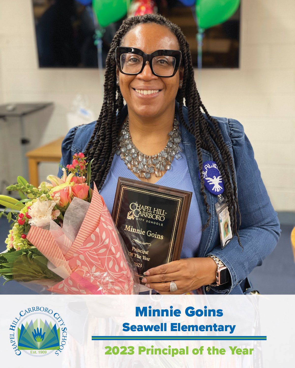 Chapel HillCarrboro City Schools on Twitter "PRINCIPAL OF THE YEAR! Please join us in