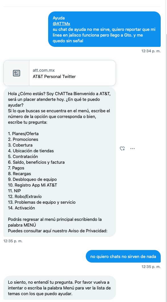 MiMacHugo's tweet photo. o la amuele me dicen que en privado y me salen con esta burrada @attmx https://t.co/K8gHzU28jA