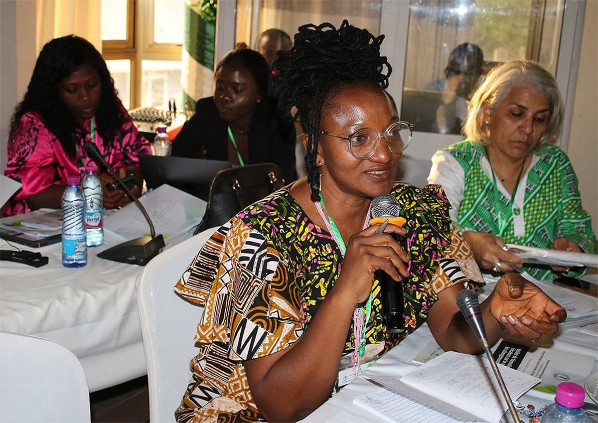 LinksNig's tweet photo. CLHEI ably represented by her Executive Director, Dr. Helen Teghtegh participated in the Climate Change Negotiations workshop for Young African Women  Group  on Gender and Climate Change  hosted in the REPUBLIC of Togo. https://t.co/tveLV2F3sA