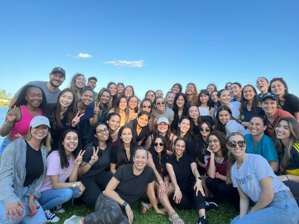 heldresearchlab's tweet photo. Alongside Dr. Alfano’s research, she also teaches “Dual Language Acquisition and Disorders”. Her students learned about mono/bilingual development and how to be sensitive to culturally and linguistically diverse clients. Cheers to a great semester! #SLP #FIU #CSD #bilingual https://t.co/nMHFvCBSSW