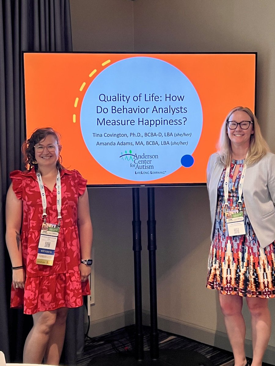 AndersonAutism's tweet image. Anderson team members attended and presented at the @CASProviders 2023 Annual Conference this week! Thank you to our wonderful presenters from ACA - Amanda A., Tina C., Jennifer B., and Noor S. #CASP #CouncilofAutismServiceProviders #Presentation #AutismSupportiveCollege #Autism